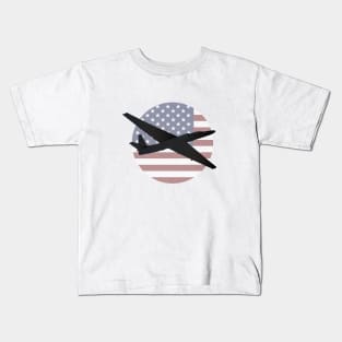 U-2 Dragon Lady Reconnaissance Aircraft Kids T-Shirt